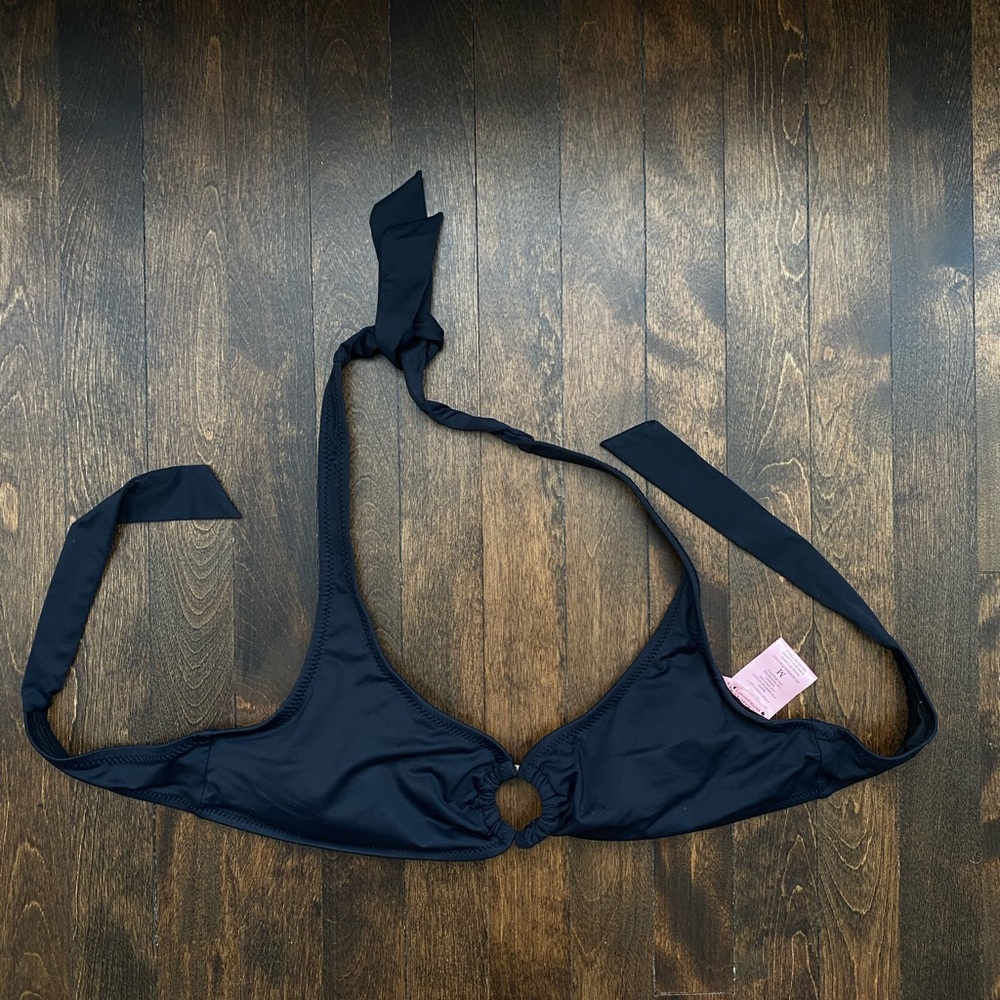 Juicy couture beach royalty halter swim top